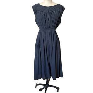 Toteme Organic Cotton Midi Sleeveless Dress Size 36/ US 4